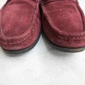 Gucci | Shoes | Gucci Horsebit Loafers Red Suede Men 5 D  display picture 1